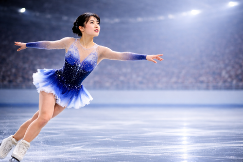 �؂₩�ȃt�B�M���A�X�P�[�g�̏u�ԁiHP�p�j